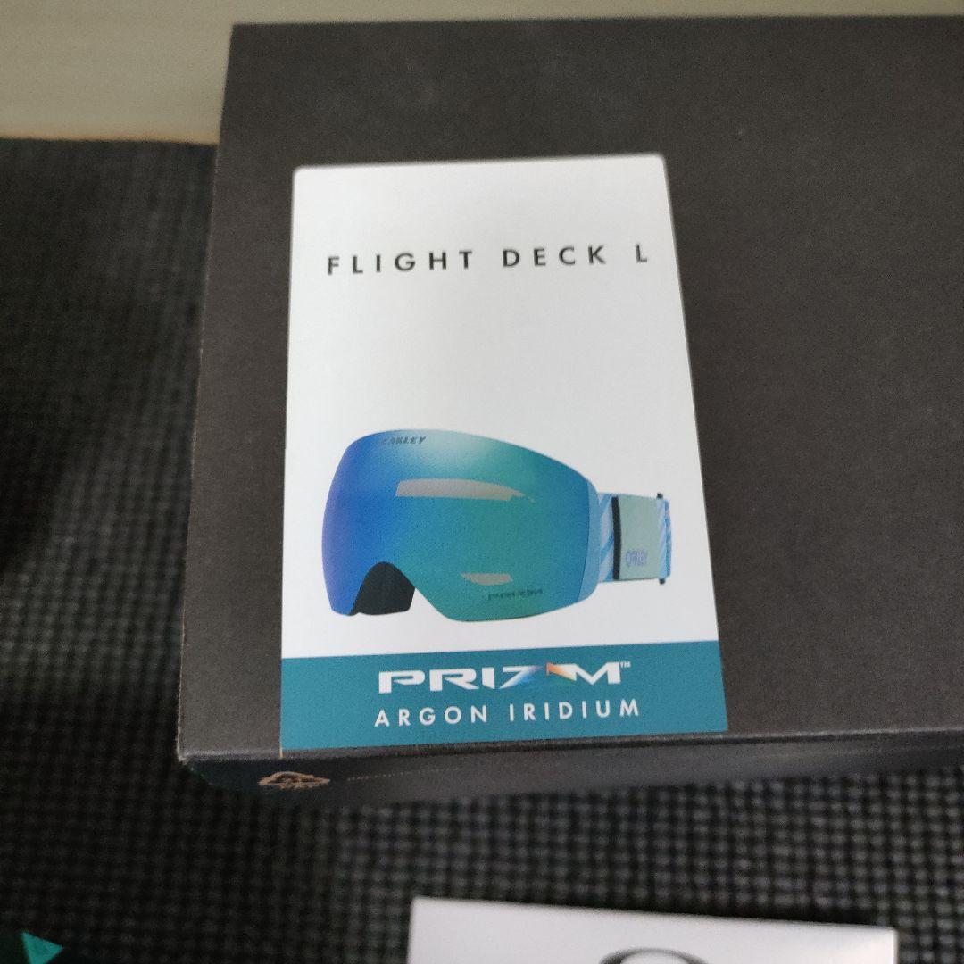 未使用品　Oakley Flight Deck L ゴーグル ブルー系　グラトリ
