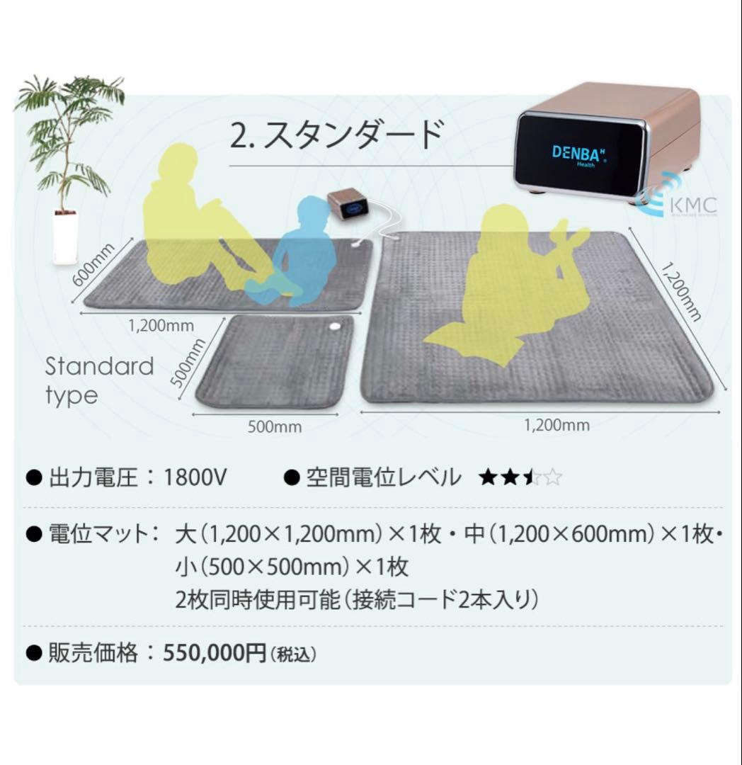 DENBA HEALTH デンバスタンダードセット美品　疲労回復、睡眠、健康