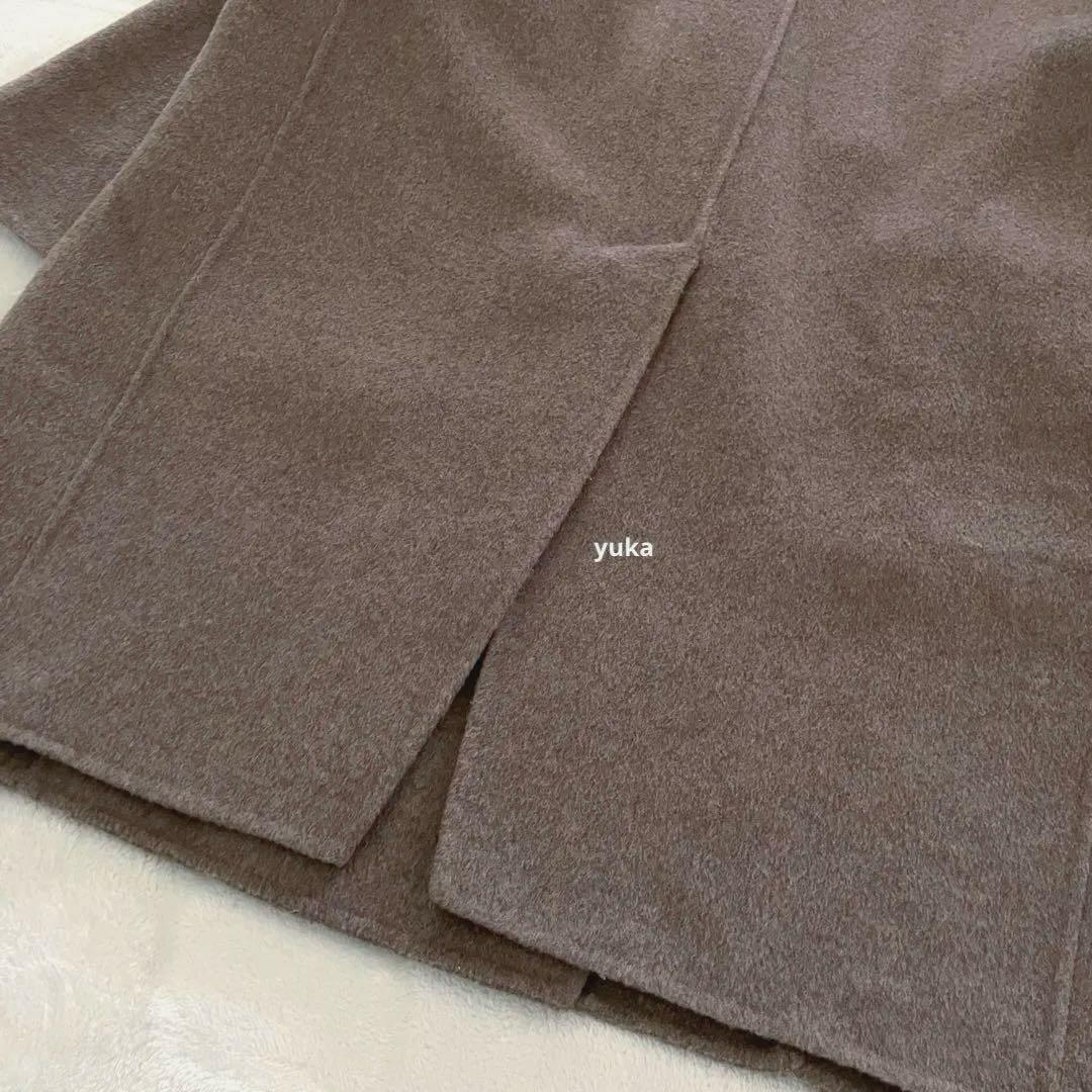 美品✨evernavy エバーネイビー ウール リバー ダブル コート