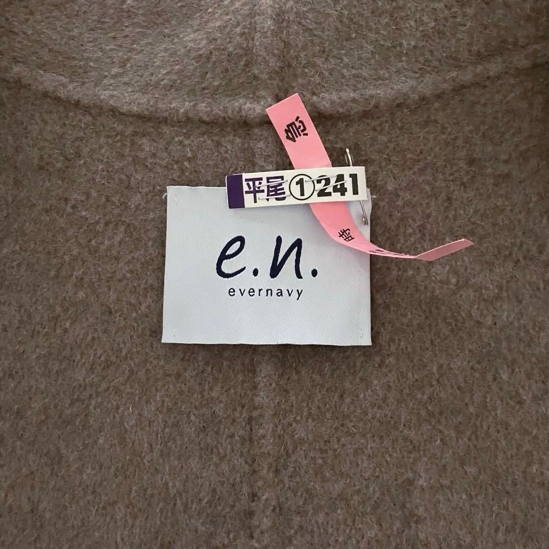 美品✨evernavy エバーネイビー ウール リバー ダブル コート