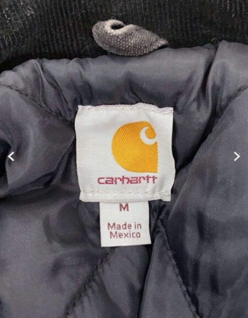 【希少Mサイズ】【Carhartt】【トラディショナル】【ブラック】デトロイト型