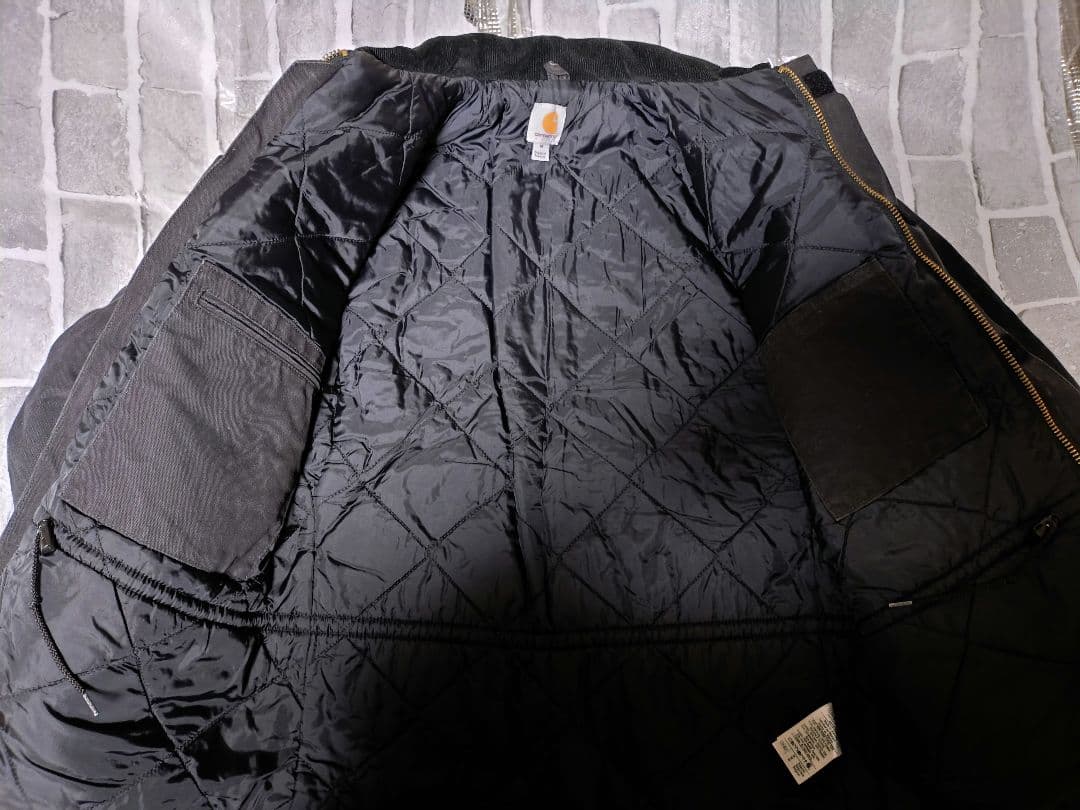 【希少Mサイズ】【Carhartt】【トラディショナル】【ブラック】デトロイト型