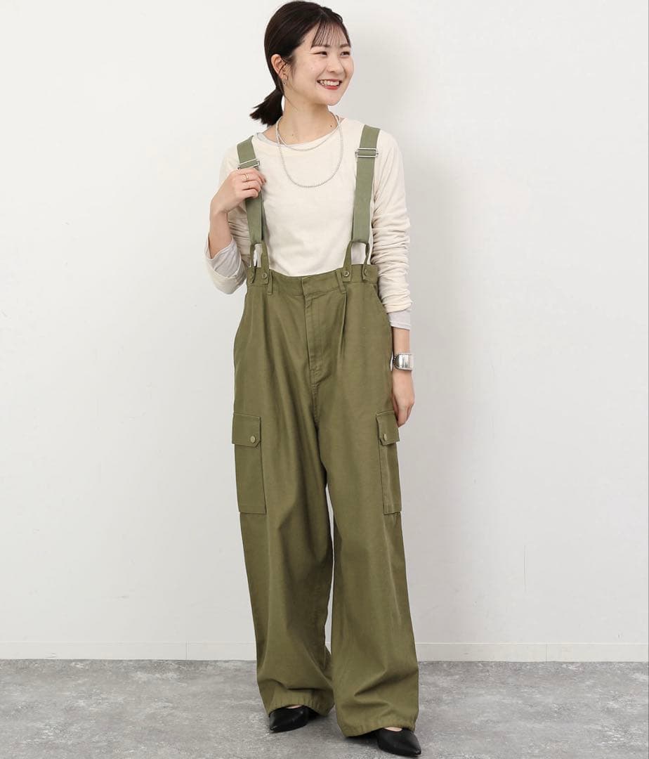 専用♡美品♡スローブイエナ♡サスペンダーカーゴ　38