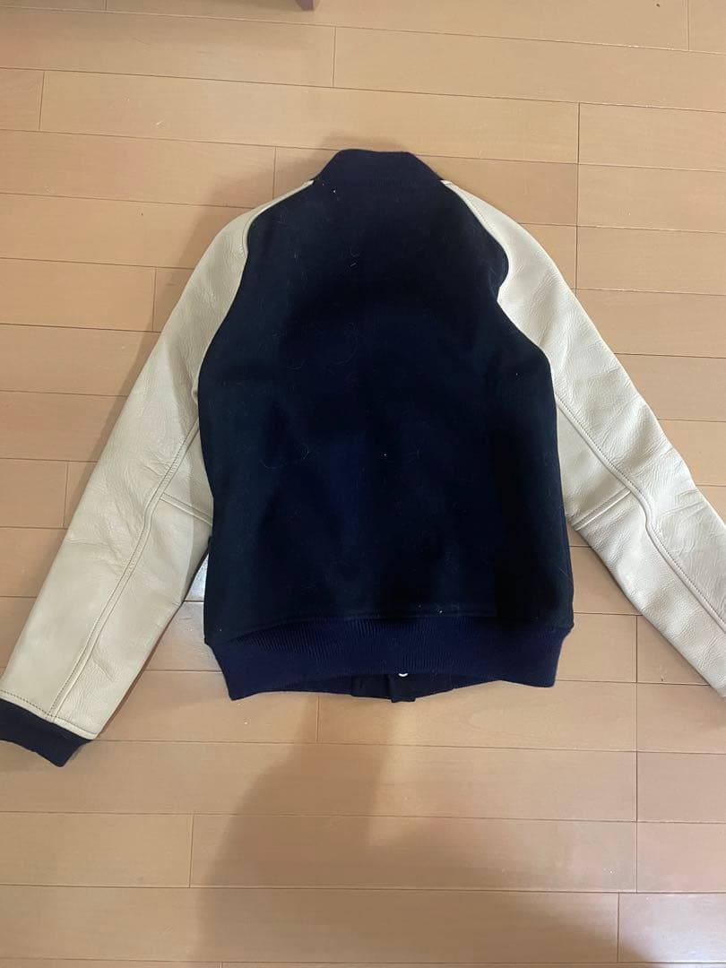 ニードルス　スタジャン　レザー　ネイビー　S 日本製