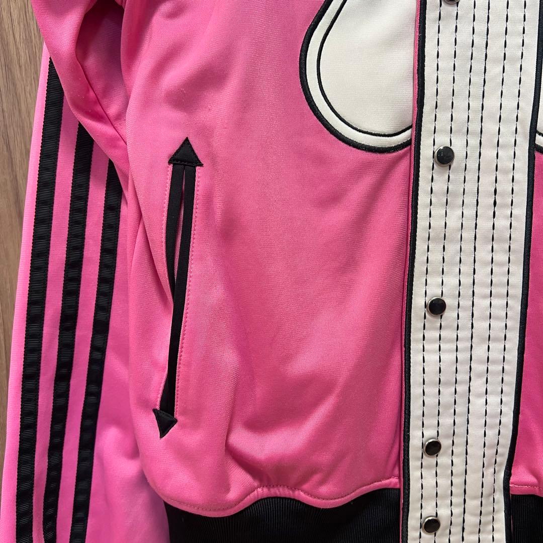 adidas x Jeremy Scott ピンクジャージ Sサイズ