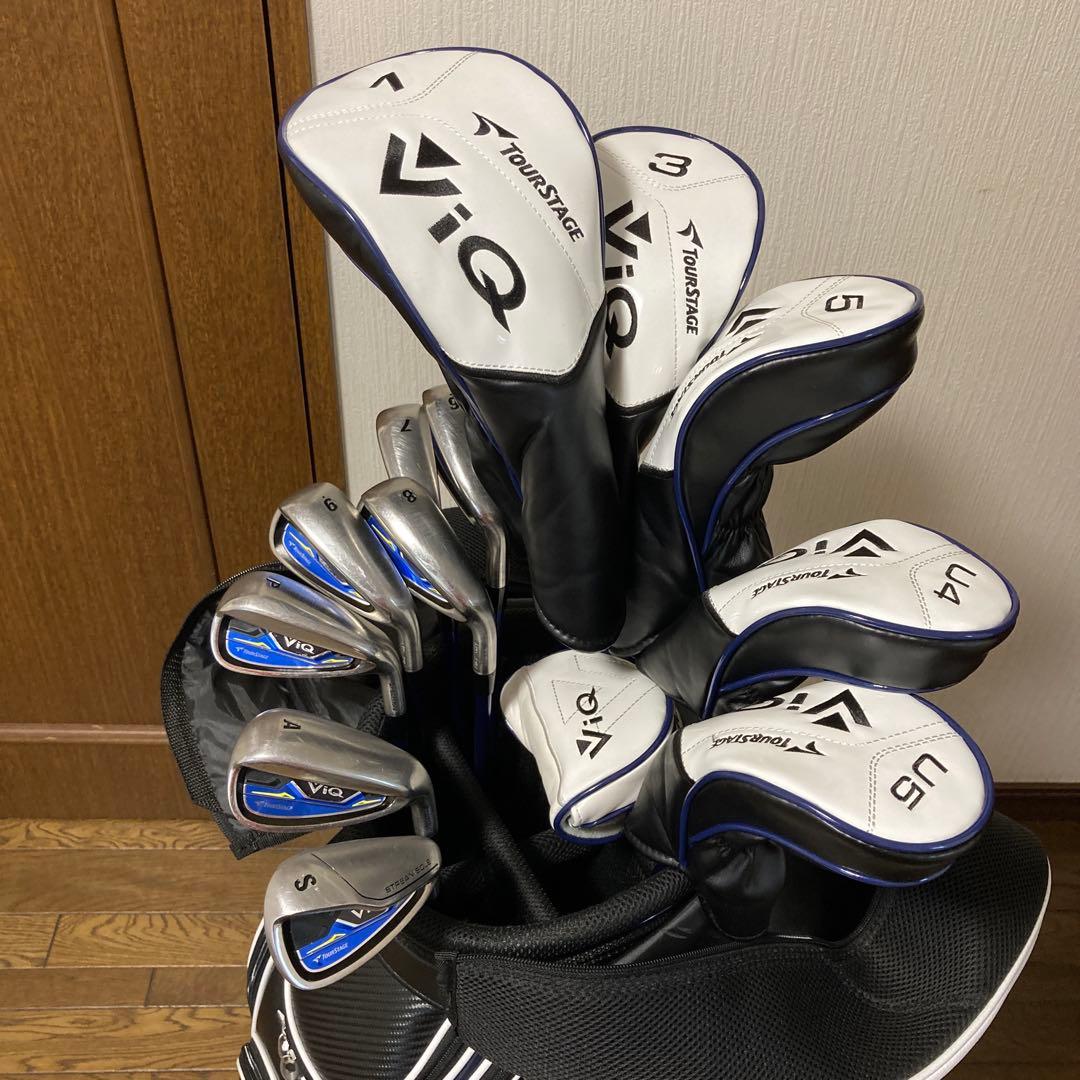 ツアーステージ VIQ 2023モデル メンズゴルフセット 13本フレックス R
