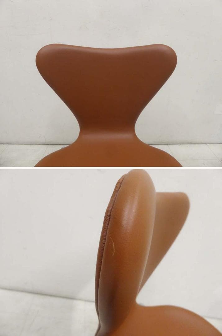 未使用 正規品■フリッツハンセン■訳有 2025年製 セブンチェア レザー