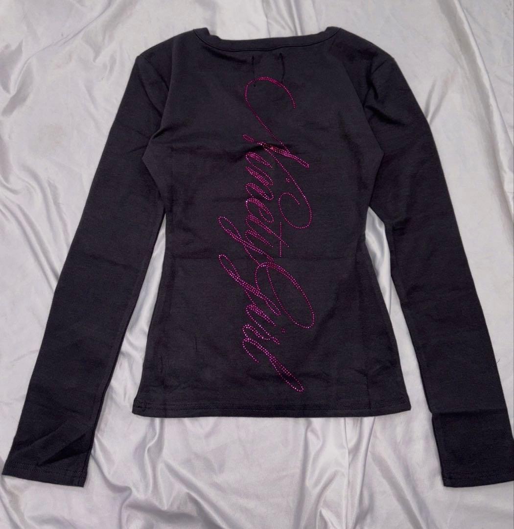 9090girl ロゴロンTシャツ