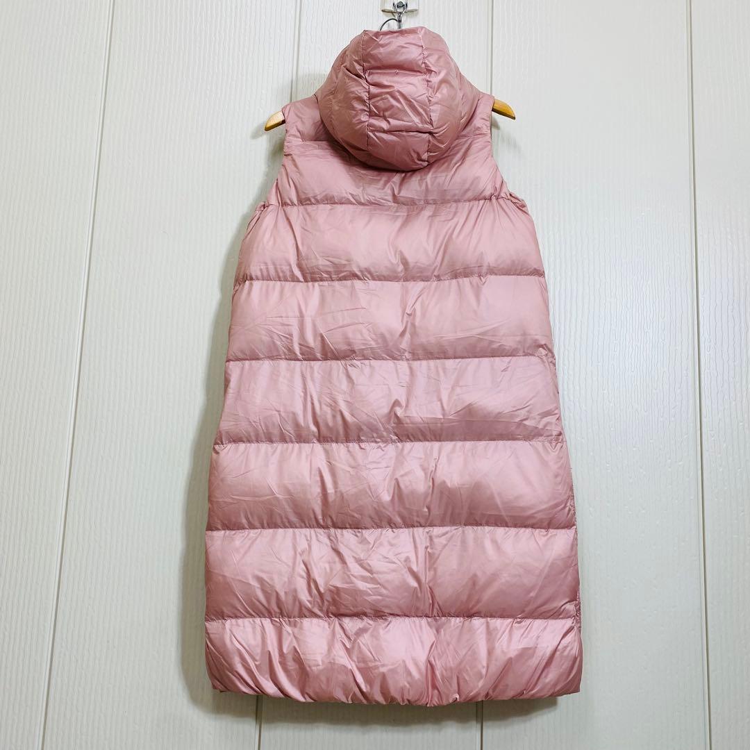 未使用 AIGLE エーグル バラモ サーモライト 中綿ロングダウンベスト 撥水