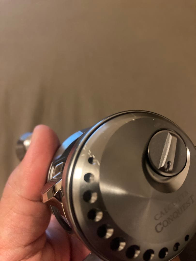 シマノ 23カルカッタコンクエスト BFS XG 左　夢屋ハンドル付