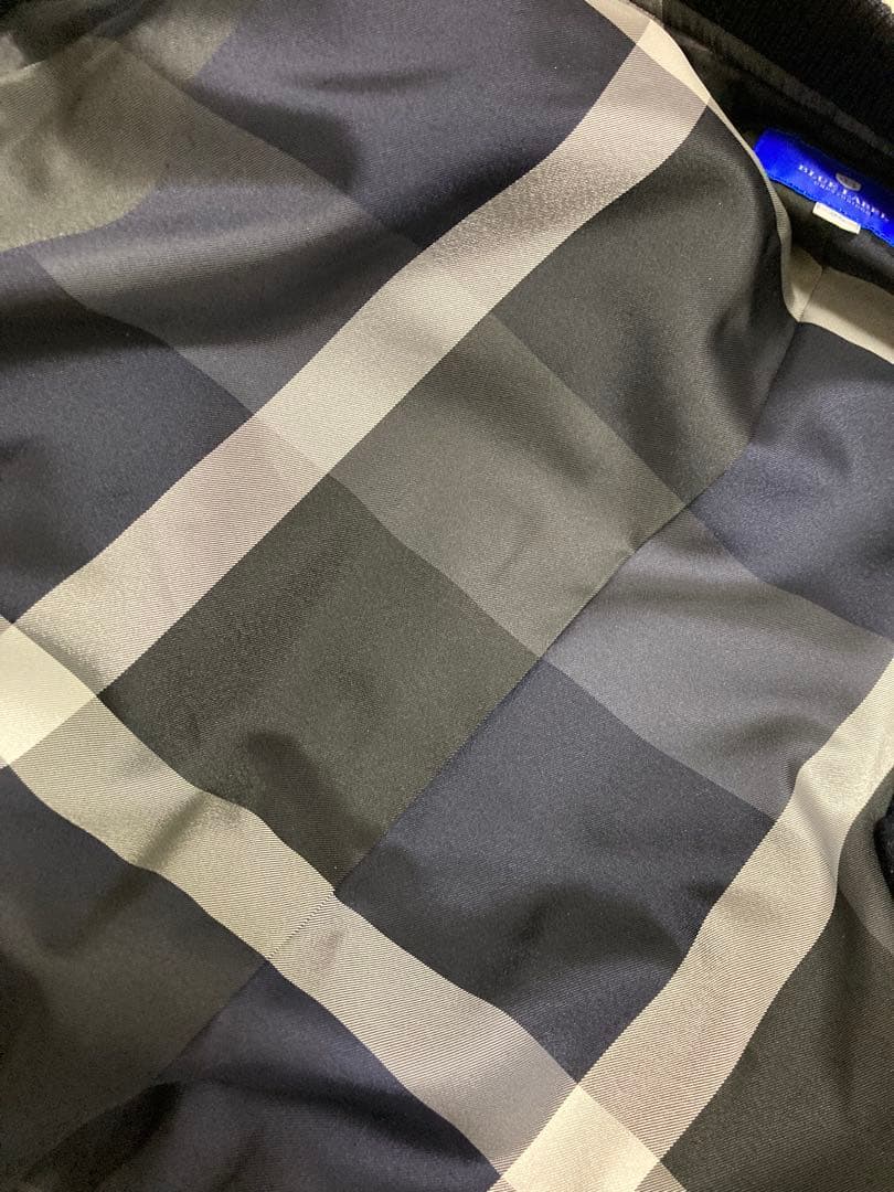 【美品】ブルーレーベルクレストブリッジ スペリオルダブルビーバーブルゾン 36