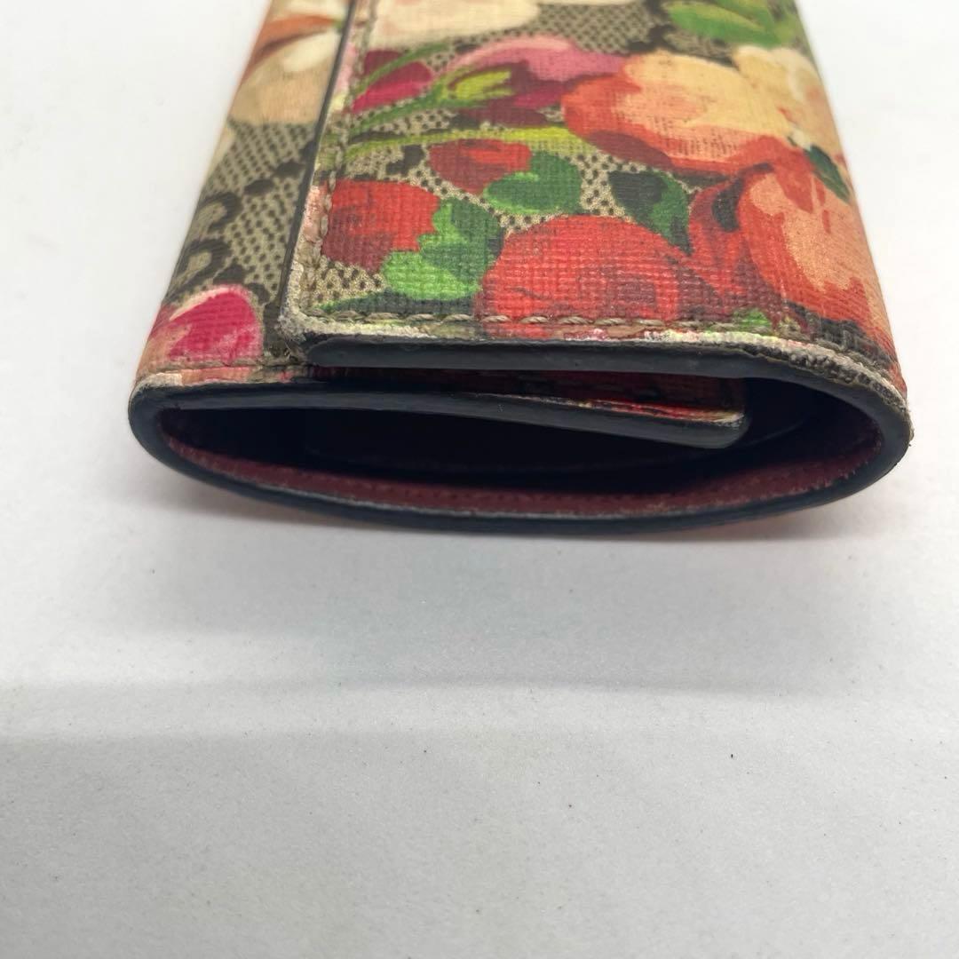 専用❗️♡GUCCI✨グッチ　GGスプリーム　ブルームス キーケース 6連 花柄