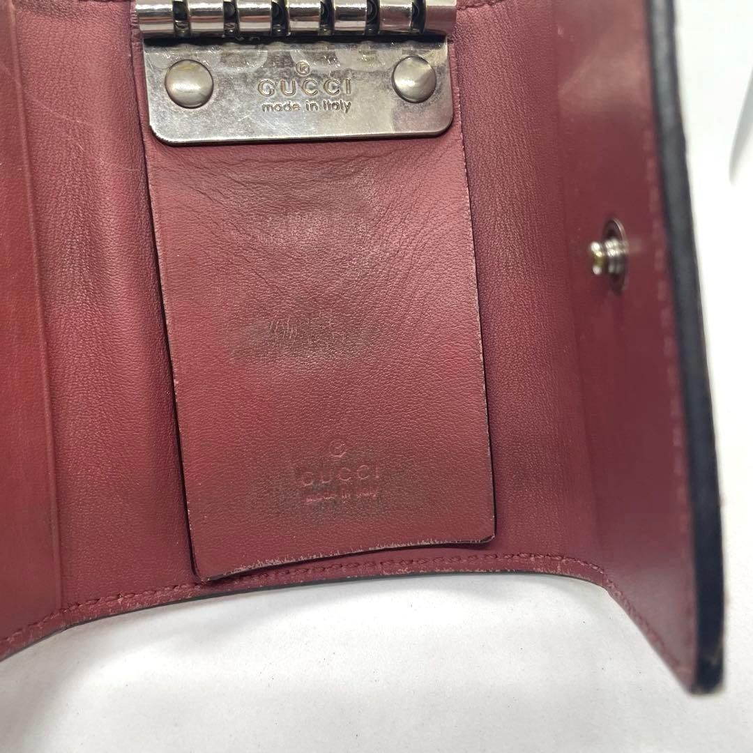 専用❗️♡GUCCI✨グッチ　GGスプリーム　ブルームス キーケース 6連 花柄
