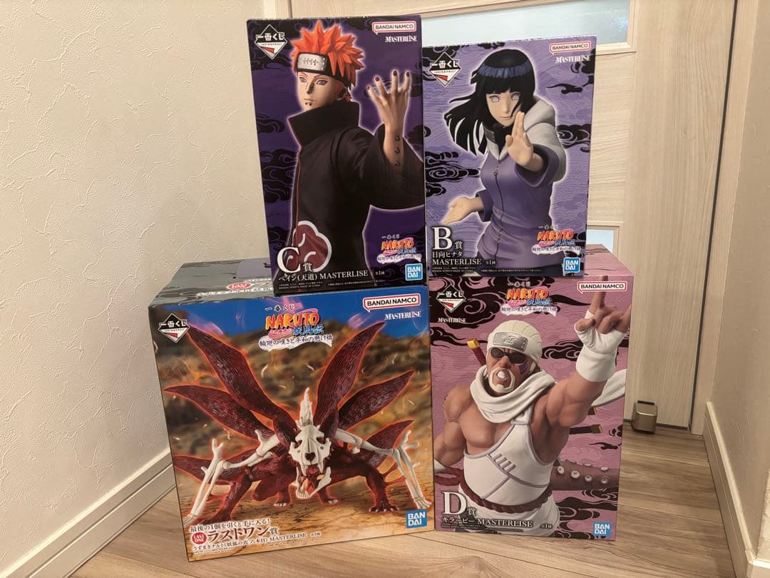 だ*ー様 ナルト一番くじ　ラストワン　ペイン等フィギュア　おまけ大量300円スタ