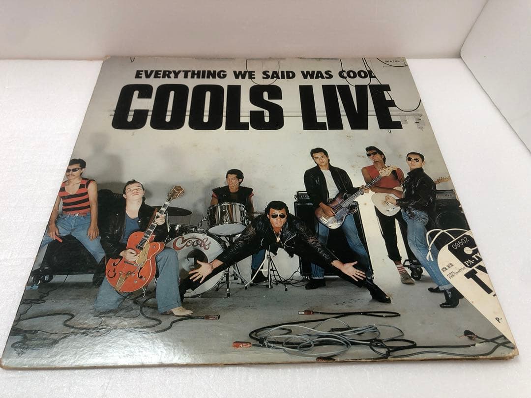 クールス (COOLS) のライブアルバム「東京直撃/クールス・ライブ