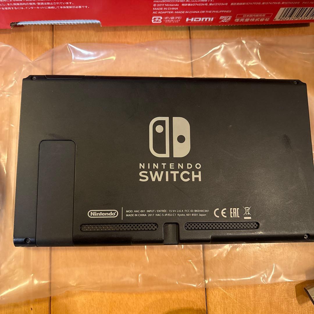 Nintendo Switch 本体 ネオンレッド・ブルー 初期型