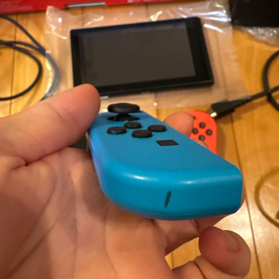 Nintendo Switch 本体 ネオンレッド・ブルー 初期型