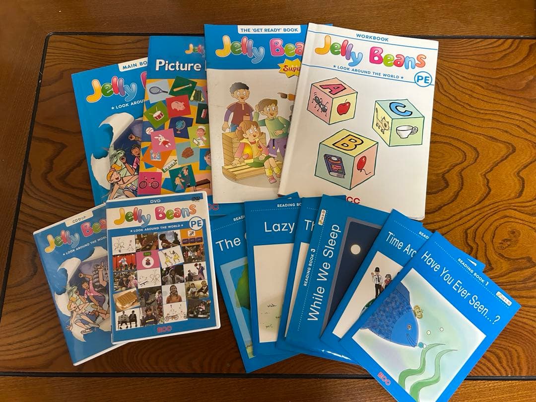 ECCジュニア PT PB PF PE PI PA教材フルセット6年分 英語教材