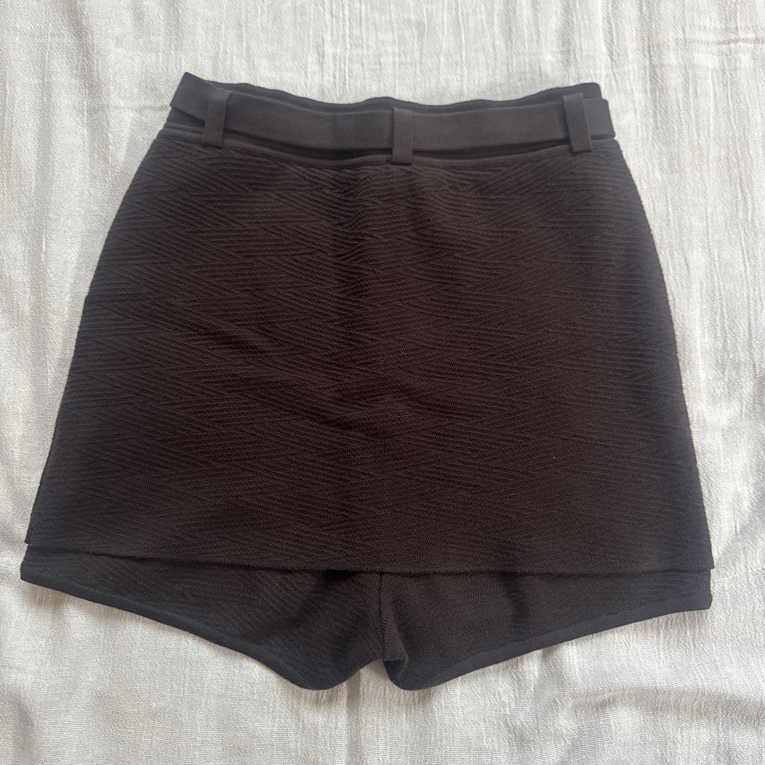 FUMIKA_UCHIDA ニットショートパンツ