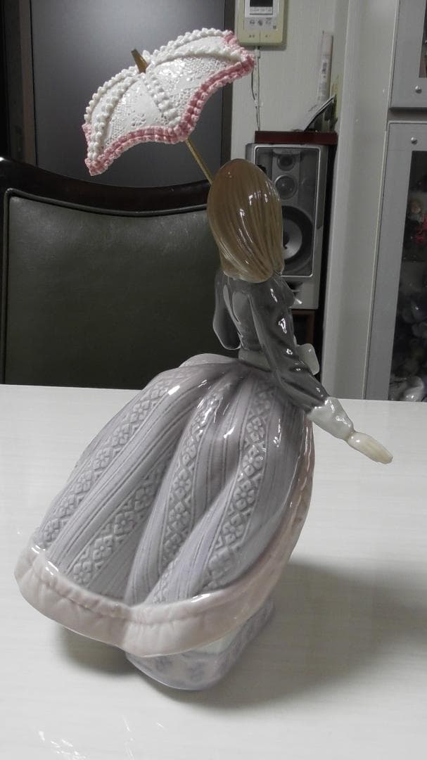 ヨシカネ　LLADRO　リヤドロ【パラソルの娘（アンジェラ）】　Ｌ345