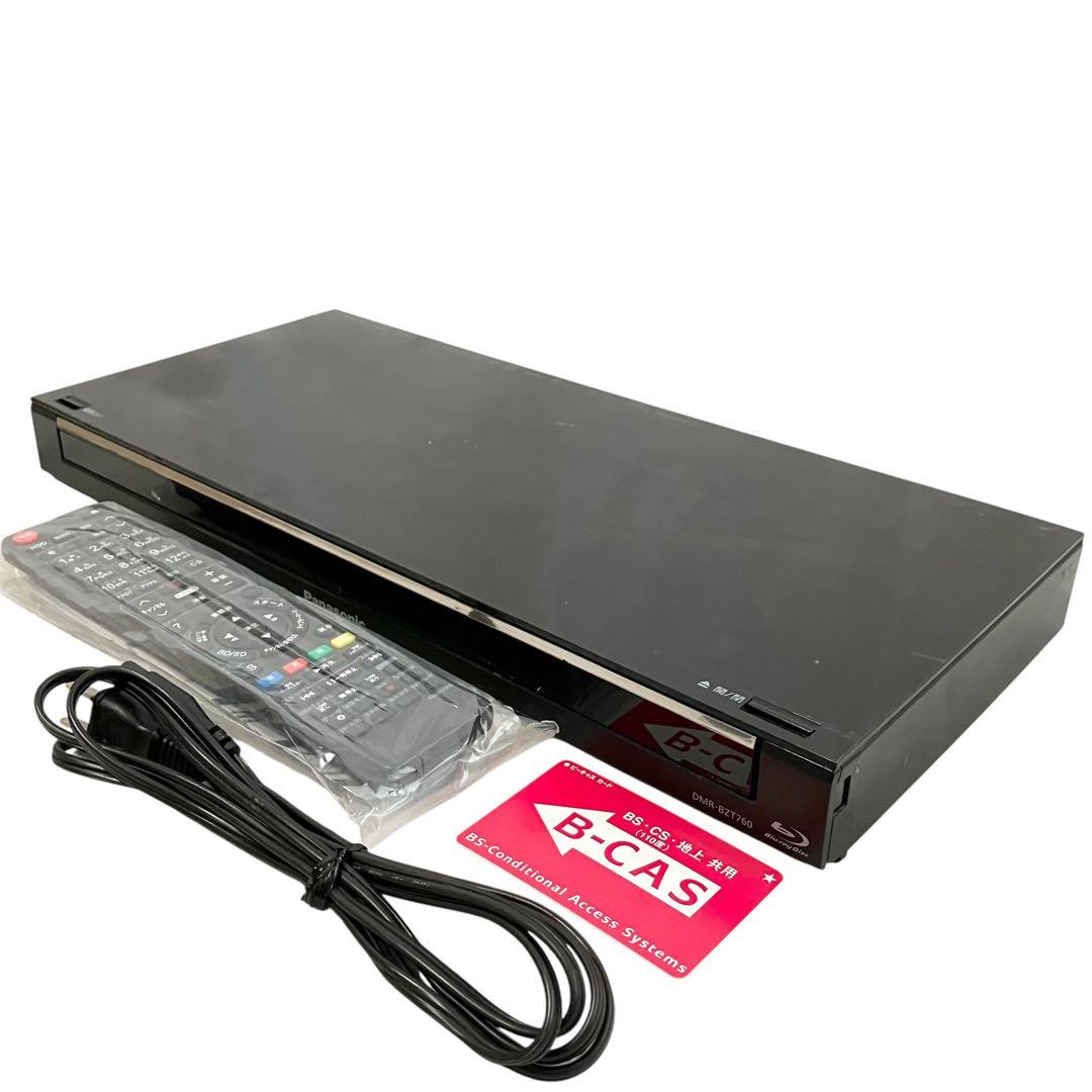 パナソニック 2TB 3番組同時録画 ブルーレイレコーダー DMR-BZT760