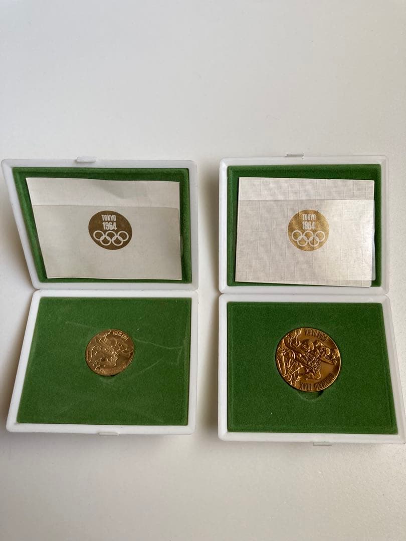 東京オリンピック 1964年 記念メダル 金・銅 18K 金メダル