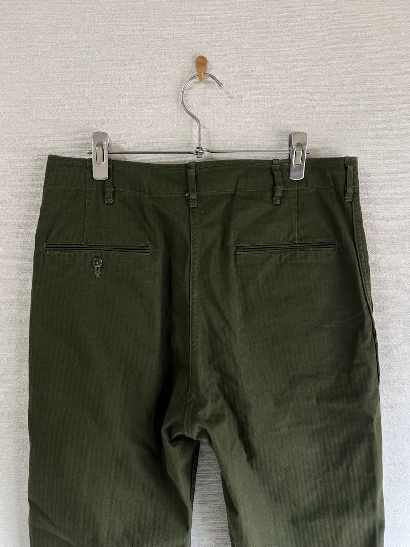 ANATOMICA アナトミカ 34 ヘリンボーンツイル チノパンツ 日本製