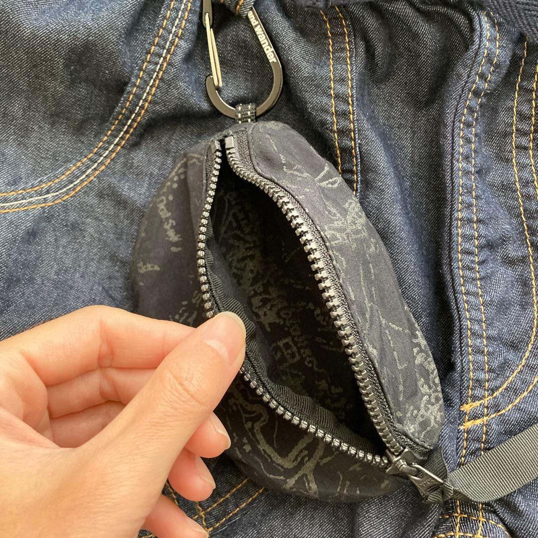 【ほぼ新品】00 Mサイズ and wander ショートパンツ