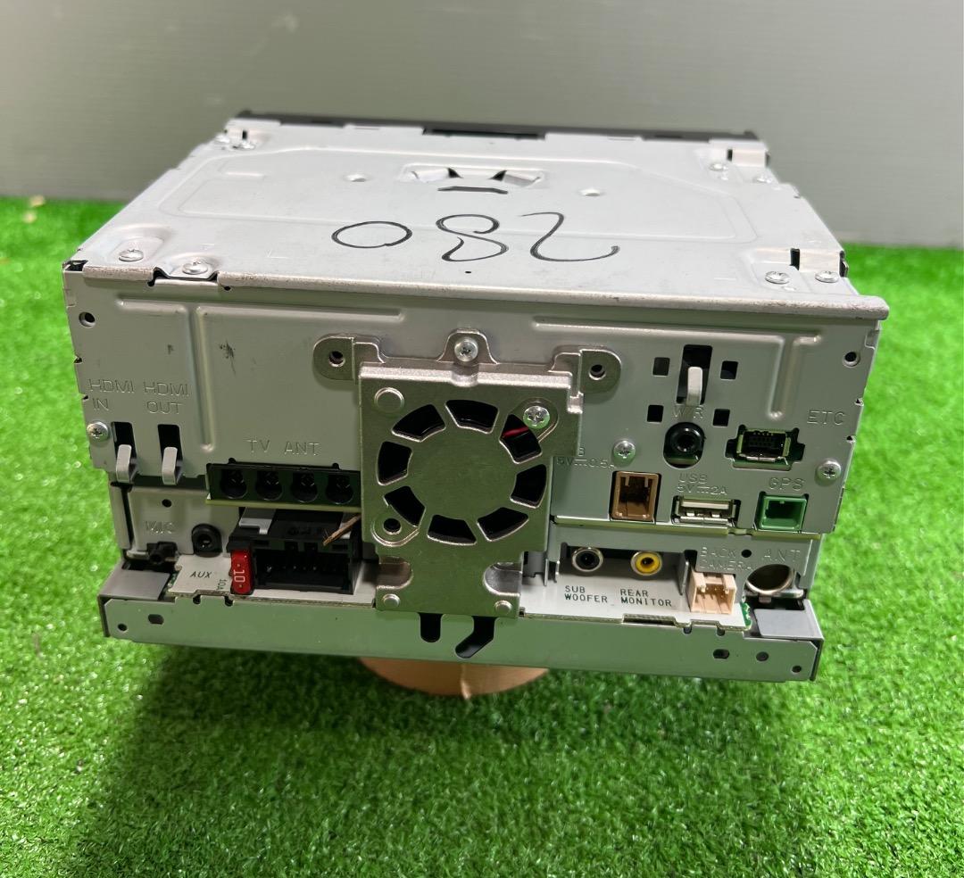 パイオニア AVIC-RZ810-D カーナビ。地図データ2023年版。