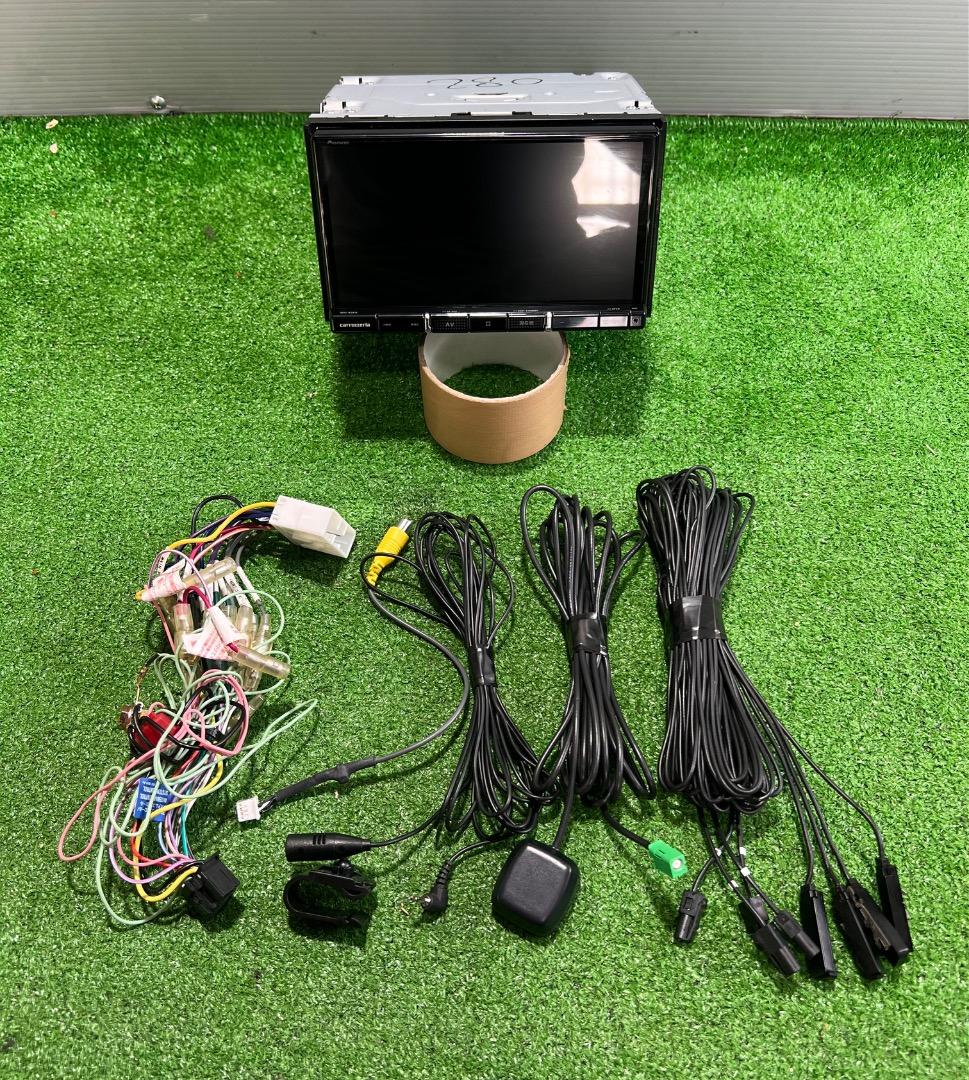 パイオニア AVIC-RZ810-D カーナビ。地図データ2023年版。