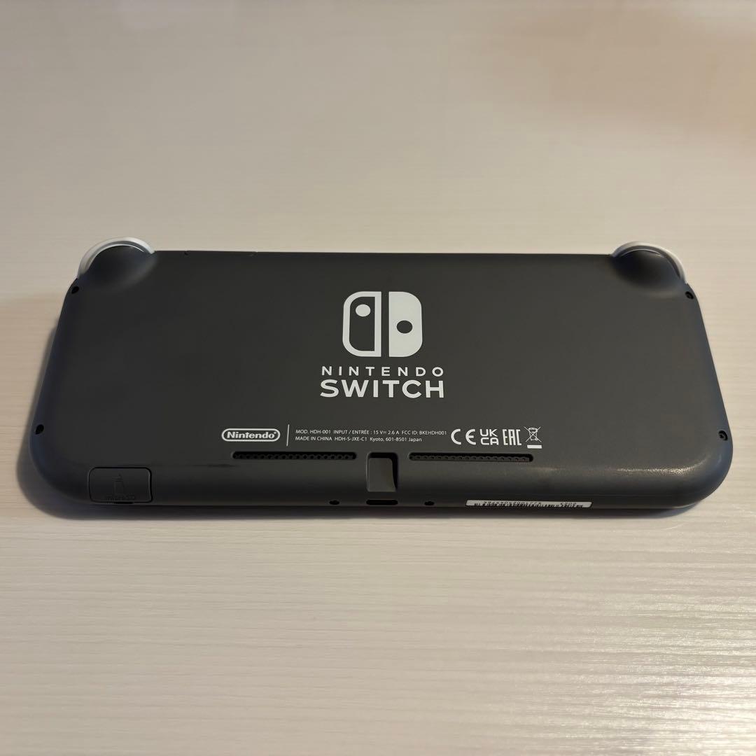 【美品】箱付きNintendo Switch Lite グレー 本体