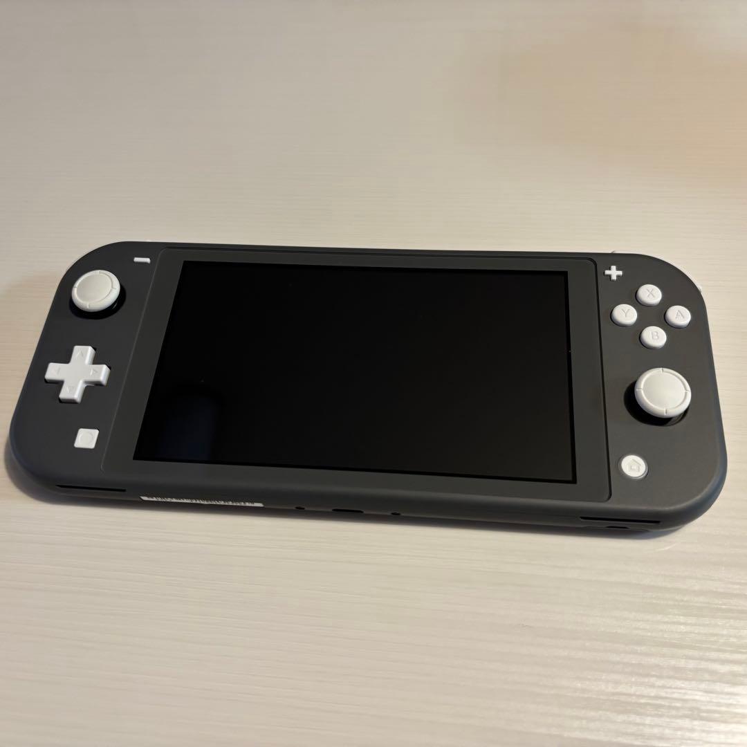 【美品】箱付きNintendo Switch Lite グレー 本体