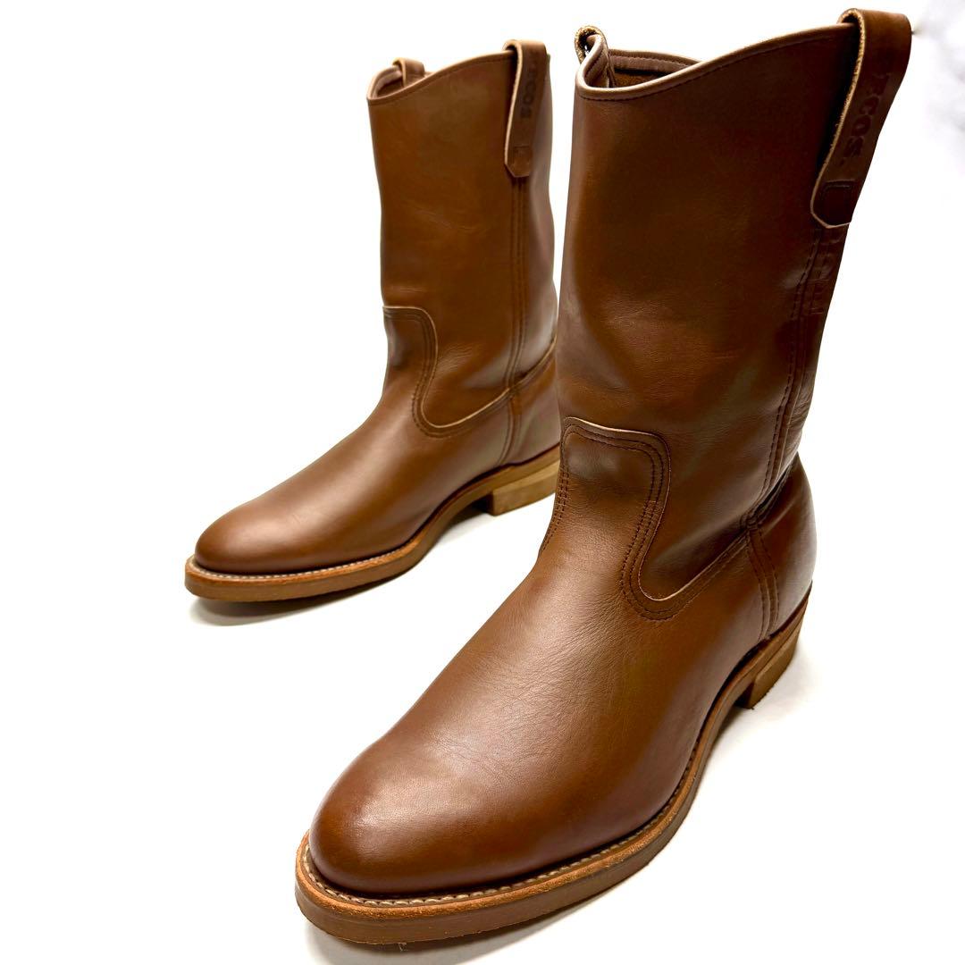 RED WING 1155 ペコス ワークブーツ ブラウン USA製 レザー 茶