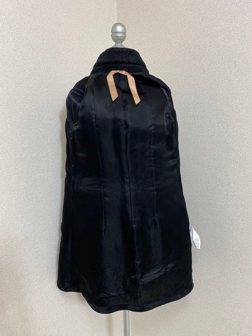 9169. N˚21 総レース イタリア製 コート 裏地シルク100%