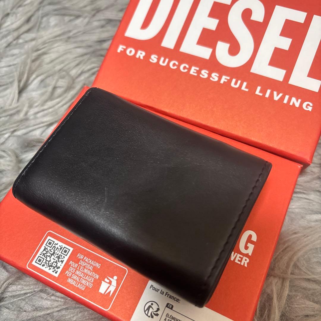 【美品✨箱あり】DIESEL 三つ折り財布 コンパクトウォレット