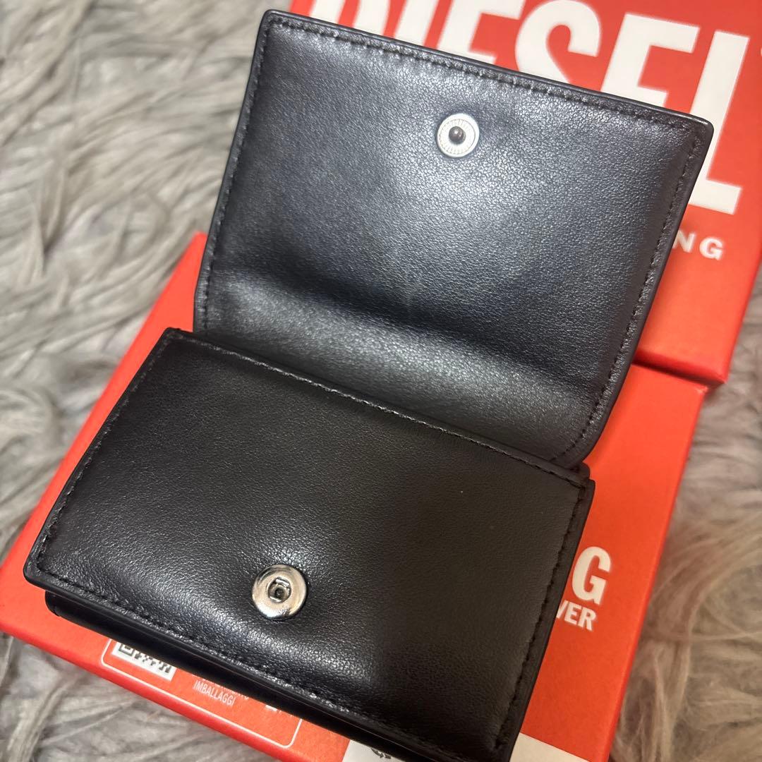 【美品✨箱あり】DIESEL 三つ折り財布 コンパクトウォレット