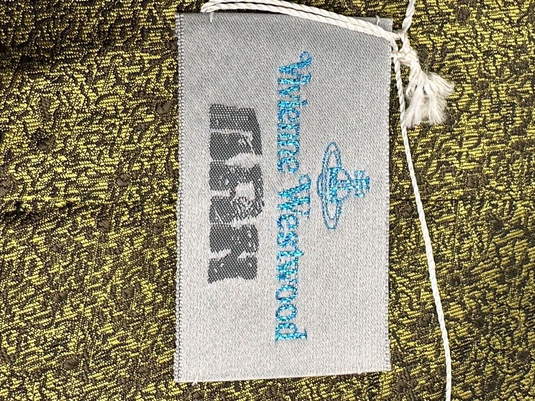 ヴィヴィアン オーブ ネクタイ MANDAI UFO 緑系 アッシュ ビジネス