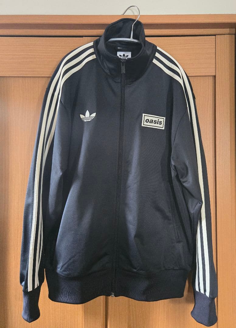 adidas Oasis Tour Firebird TrackTop 黒 XL
