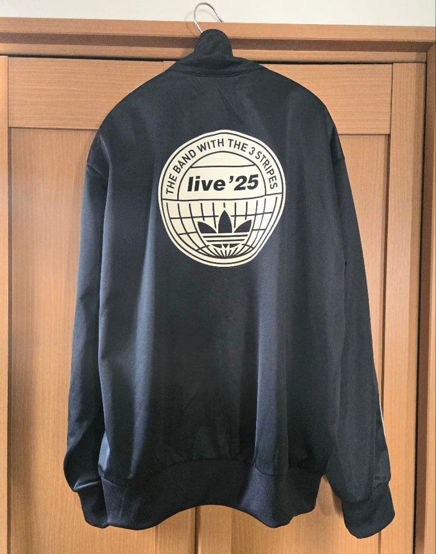 adidas Oasis Tour Firebird TrackTop 黒 XL