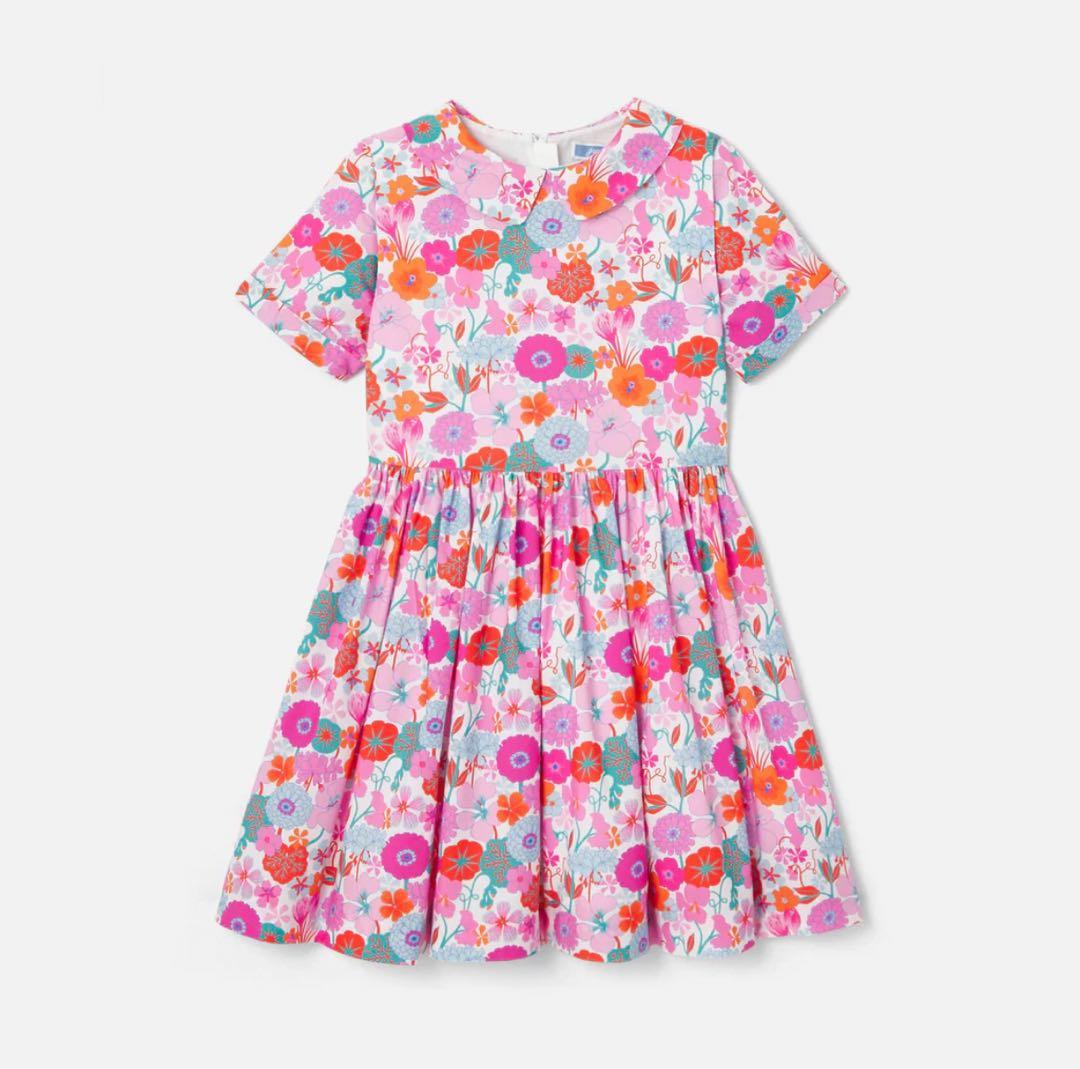 ジャカディJacadi超美品 リバティ ワンピース