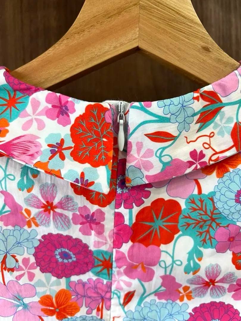 ジャカディJacadi超美品 リバティ ワンピース