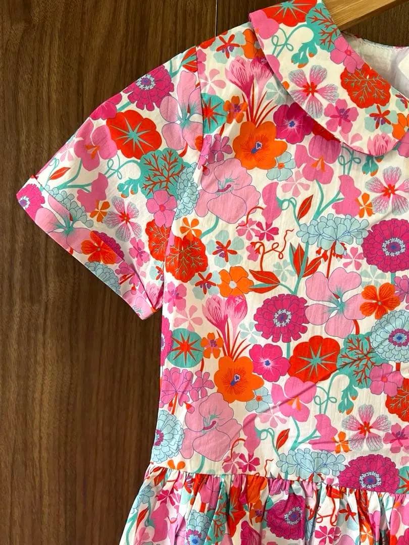 ジャカディJacadi超美品 リバティ ワンピース