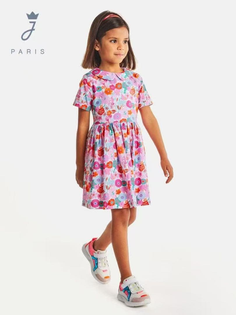 ジャカディJacadi超美品 リバティ ワンピース