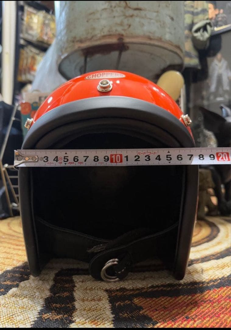 CHOPPERS ジェットヘルメット オレンジ