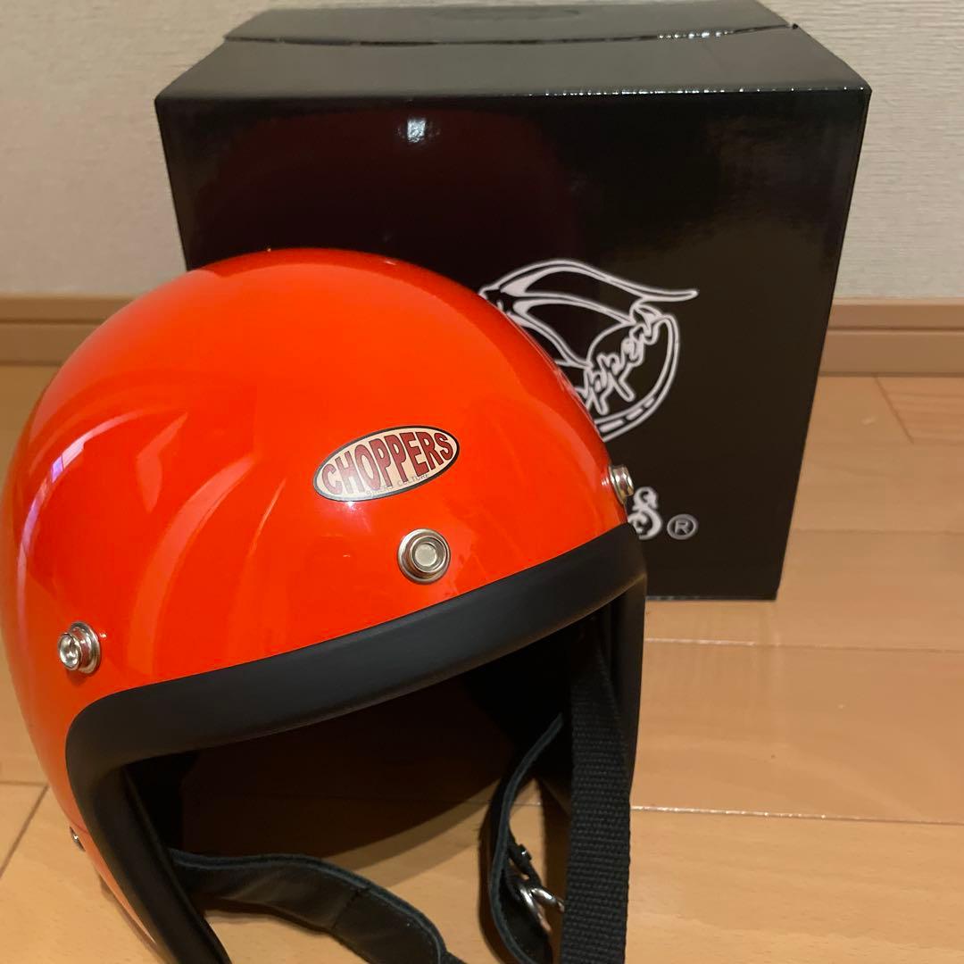 CHOPPERS ジェットヘルメット オレンジ