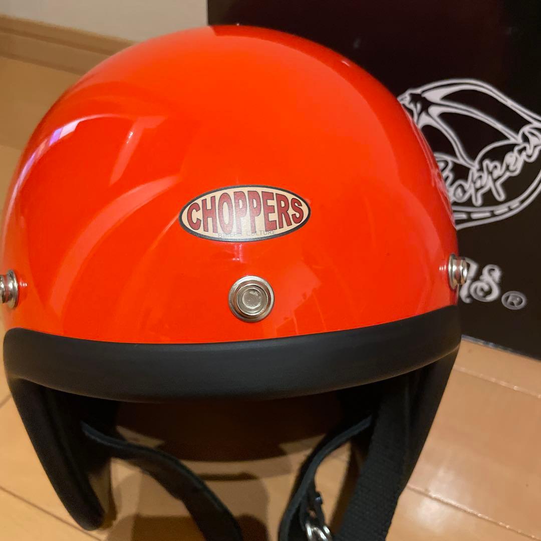 CHOPPERS ジェットヘルメット オレンジ