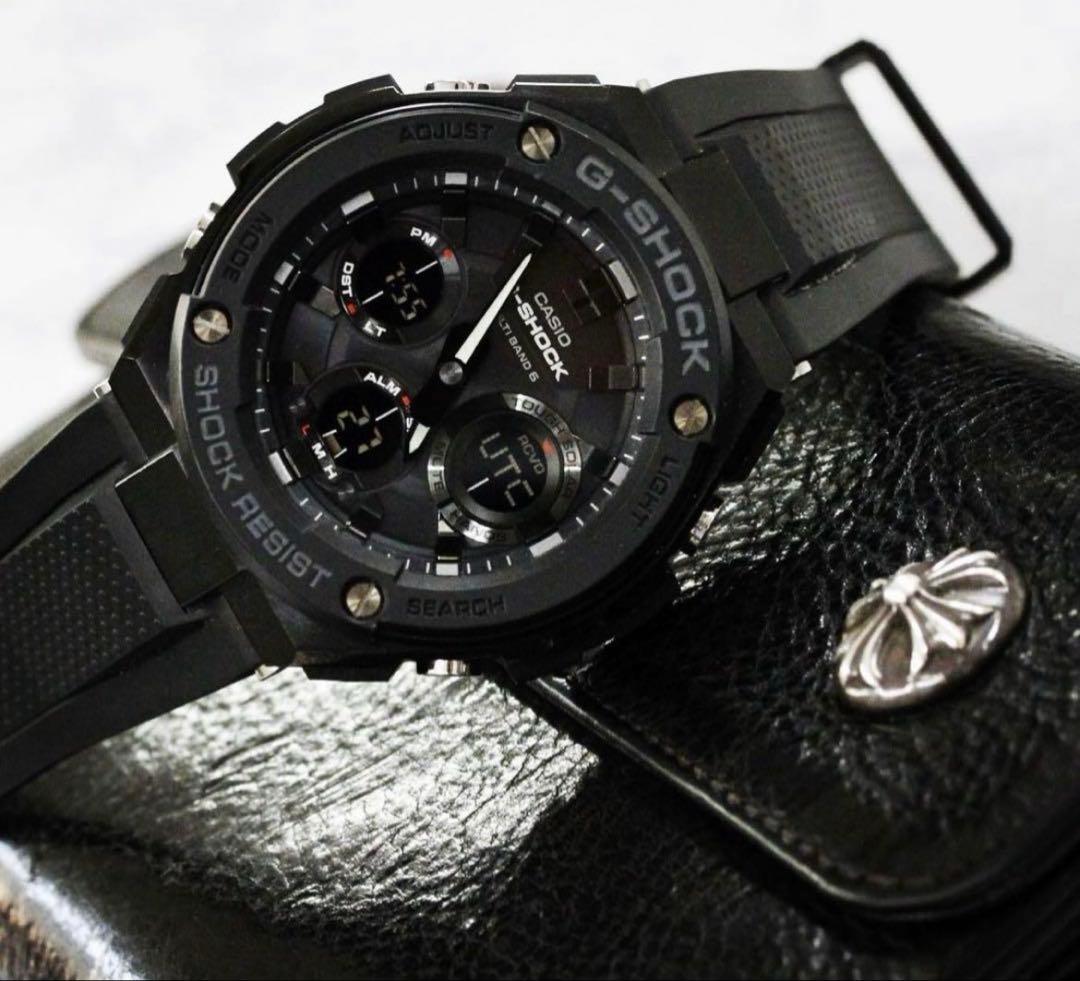 【新品同様】G-SHOCK GST-W100G　電波ソーラー　メンズ　腕時計