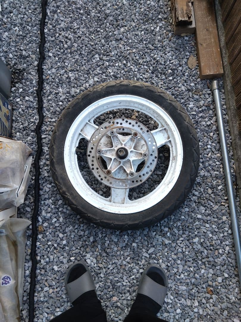 CBR400FⅢ純正ホイル