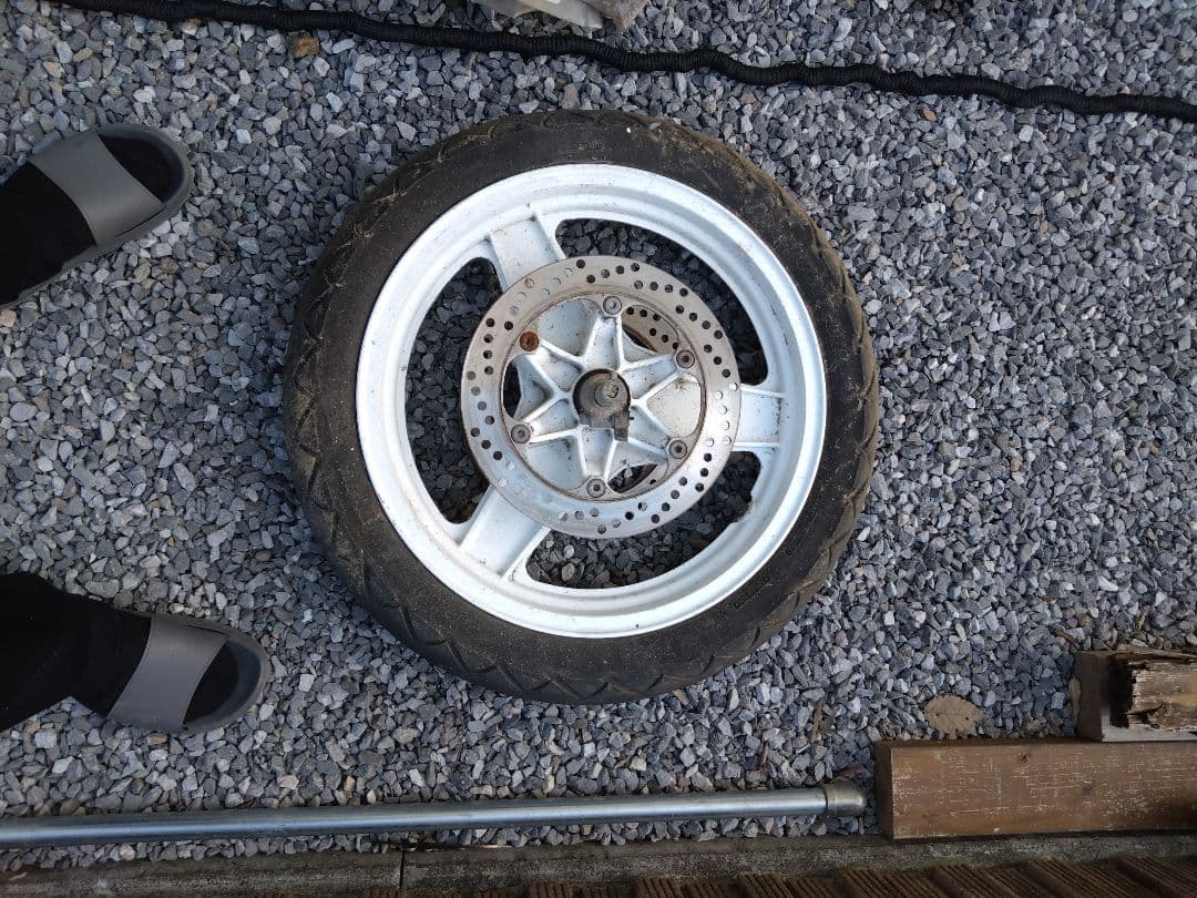 CBR400FⅢ純正ホイル