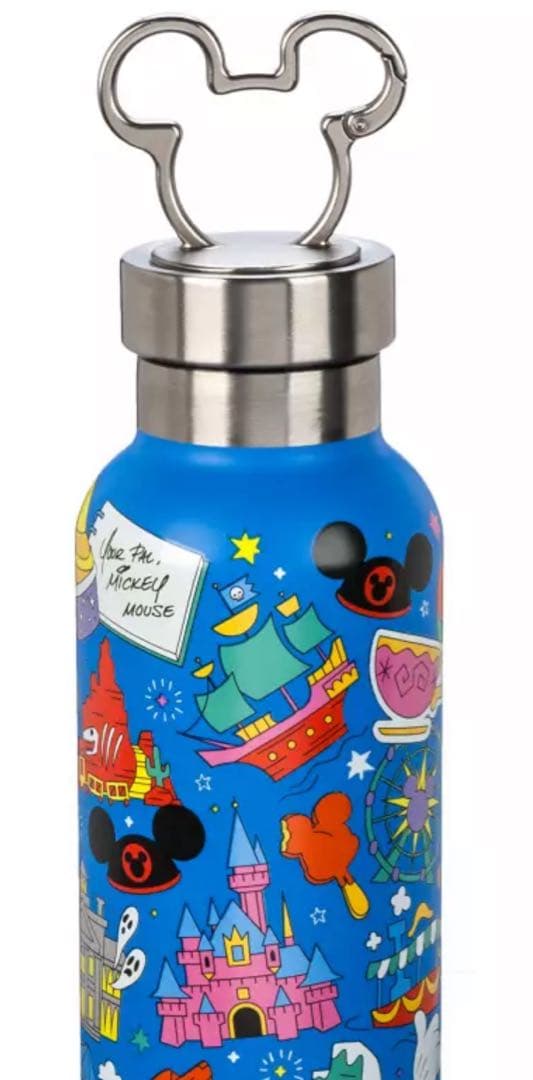 日本未発売‼️ Walt Disney World ステンレスボトル　カラビナ付き